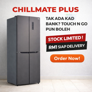 Read more about the article Wow Harga RUNTUH.. Peti Sejuk 4 Pintu – Deposit RM1 Terus Penghantaran